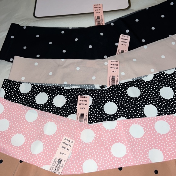 5pk Victoria's Secret THONG No Show Panties XL - Picture 13 of 15